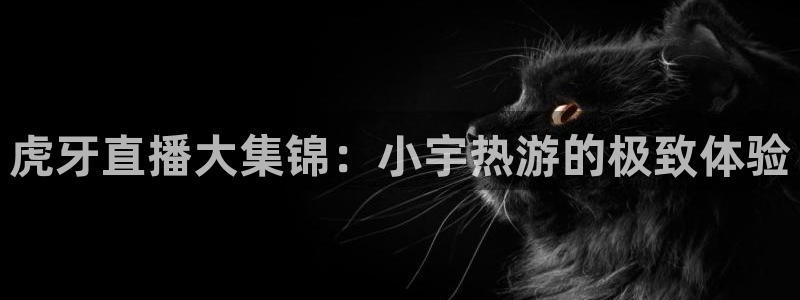 看球吧直播入口：虎牙直播大集锦：小宇热游的极致体验